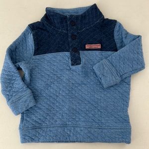 VINEYARD VINES Boys Shep Shirt Snap Pullover Sweater Size 4T
